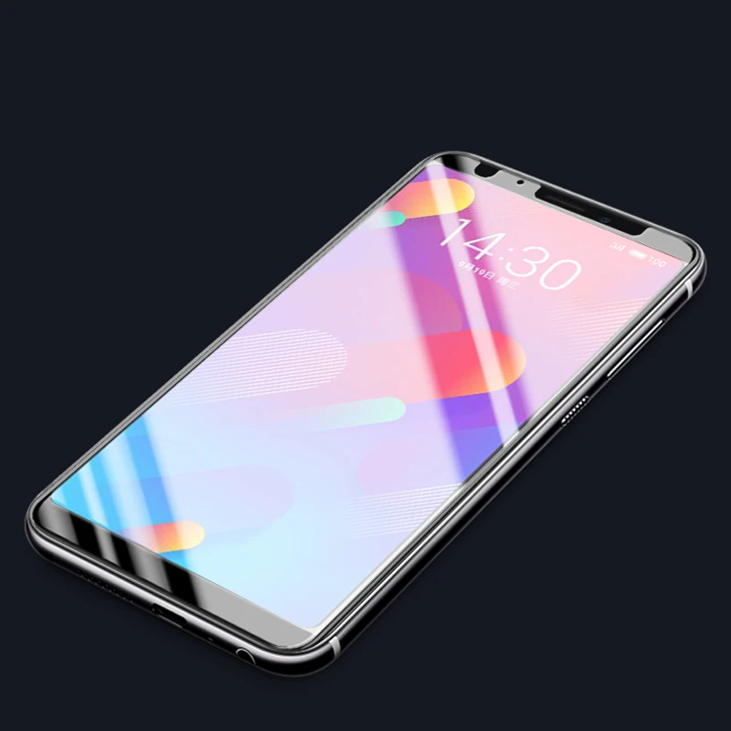 Закаленное стекло с полным покрытием для Meizu V8 защитная пленка экрана Meilan M8 M813Q M813C