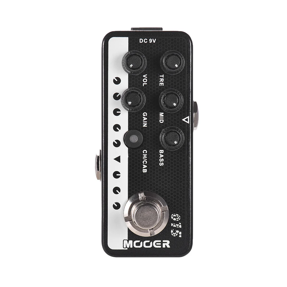 Mooer 015 коричневый процессор эффектов реверберации с задержкой звука цифровой