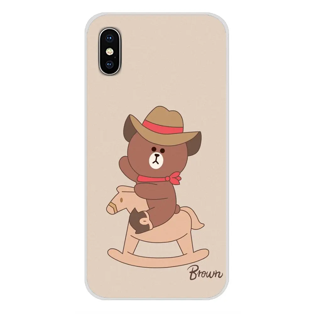 For Samsung Galaxy S3 S4 S5 Mini S6 S7 Edge S8 S9 S10 Lite Plus Note 4 5 8 9 Accessories Phone Cases Covers Cute Rilakkuma Bear | Мобильные