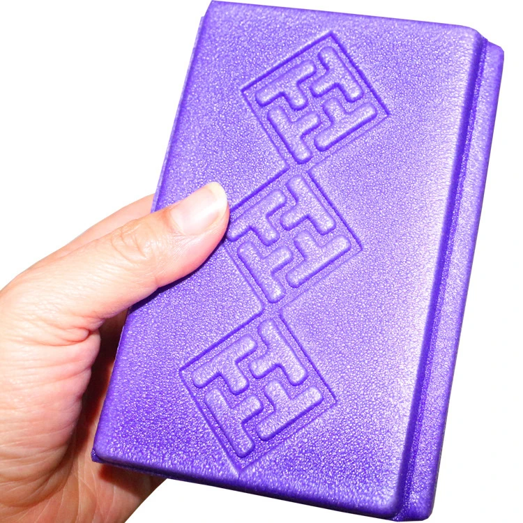 Purple Походный коврик Сверхлегкий коврик для кемпинга из пеноматериала сиденье Складная Пляжная палатка коврик для пикника коврик водонепроницаемый наружный матрац 38X28 см - Цвет: Purple