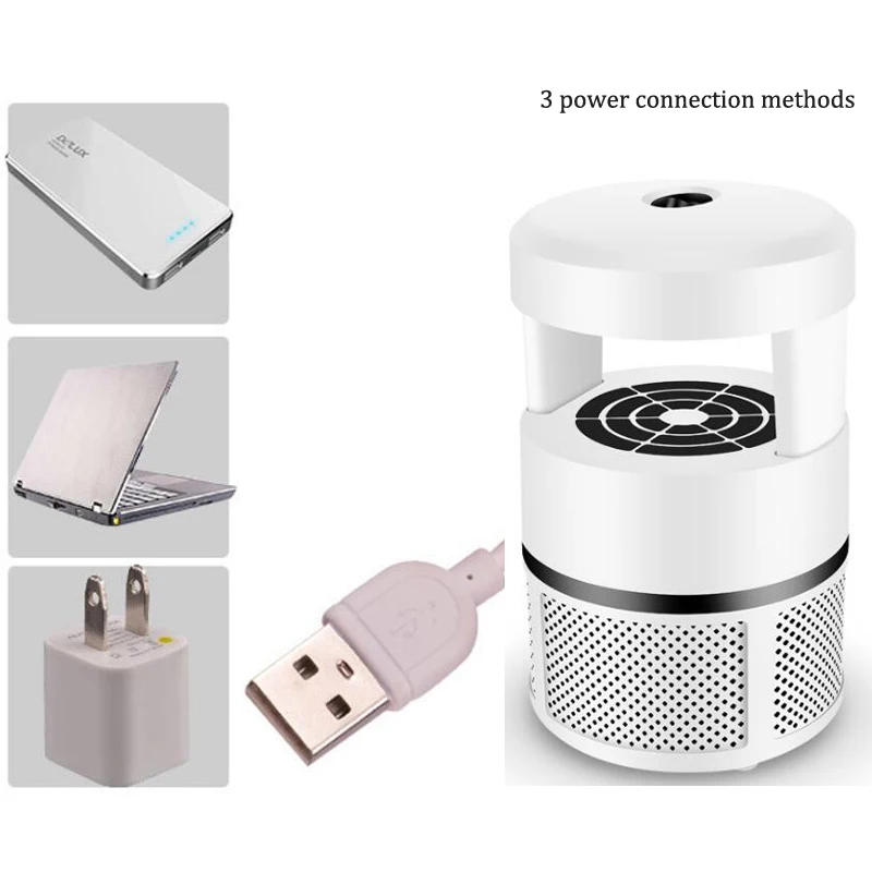 Электронная ловушка для комаров электрическая лампа-ловушка насекомых USB