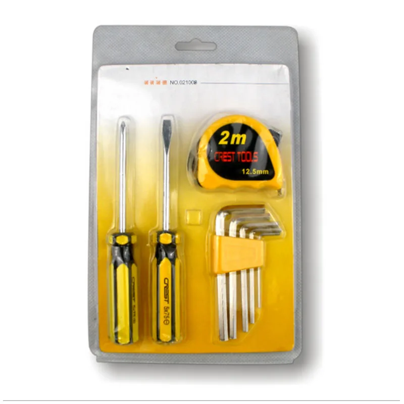 Набор ручных инструментов UNeefull для дома отвертка плоскогубцы молоток