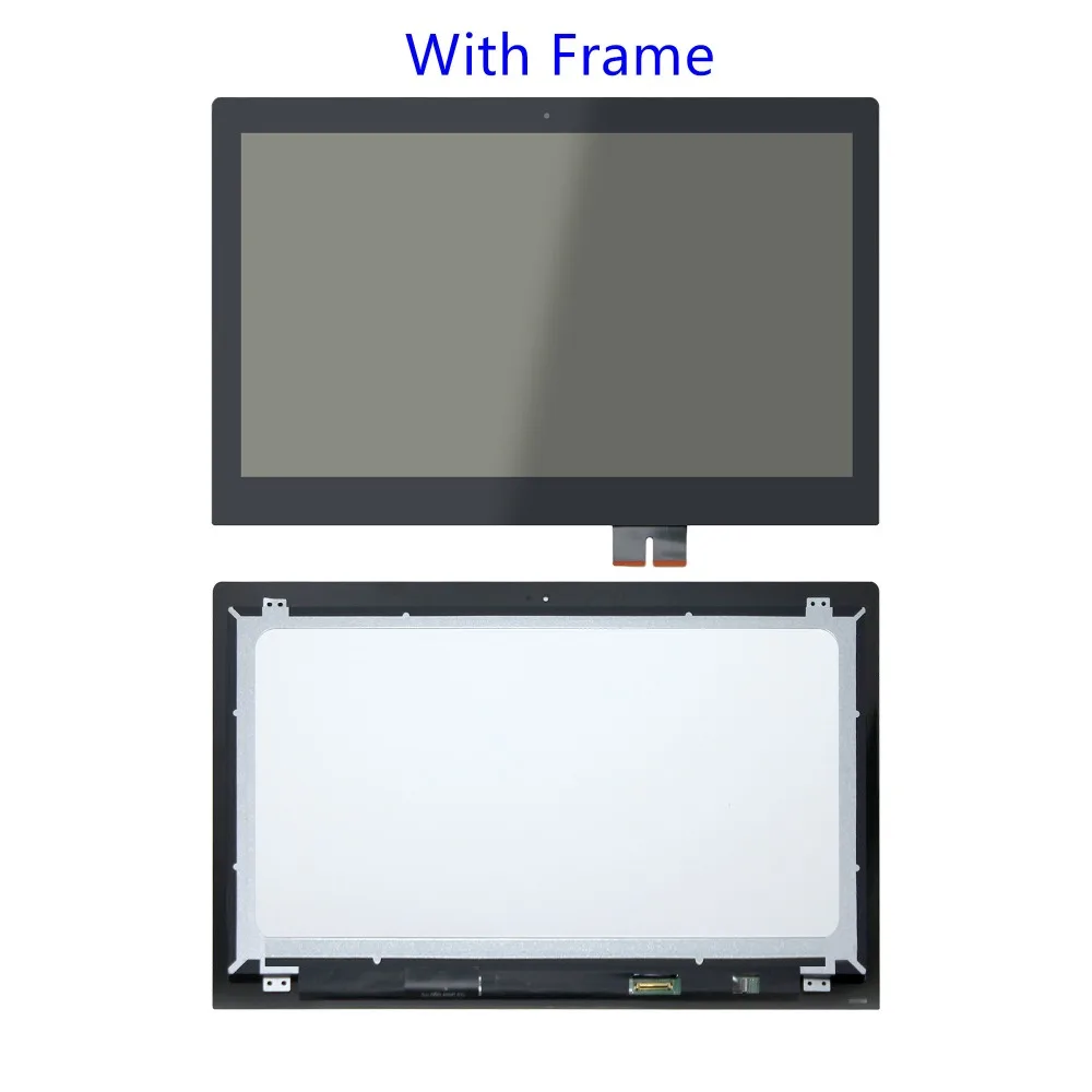 Для Lenovo Edge 2-15 1580 80QF NT156FHM-N42 NT156FHM-N41 FHD LCD кодирующий преобразователь сенсорного