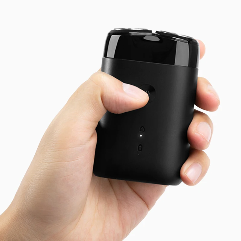 Xiaomi Mijia электробритва портативная с Плавающей головкой портативная Водонепроницаемая бритва бритвы USB перезаряжаемая стальная Мужская