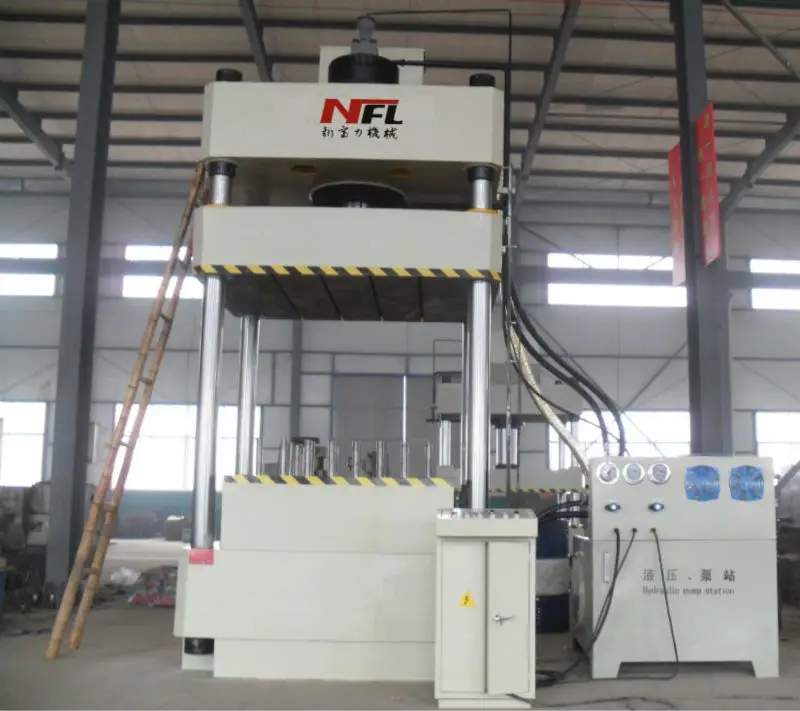 Четырехколонная гидравлическая железная пресс машина гидравлический