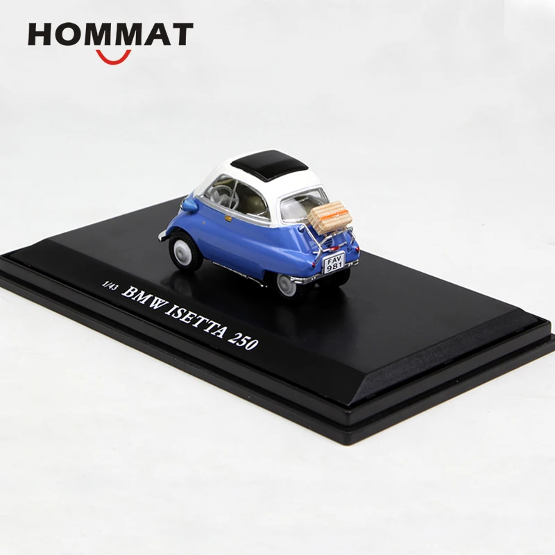 Модель автомобиля HOMMAT в масштабе 1:43 винтажная модель Isetta 250 литой и игрушечный