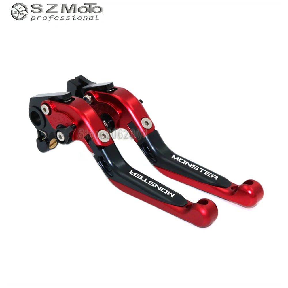 

For DUCATI 821 monster Monster821 2014-2017 2016 Motorcycle Accessories Folding Extendable Adjustable Brakes Clutch Levers