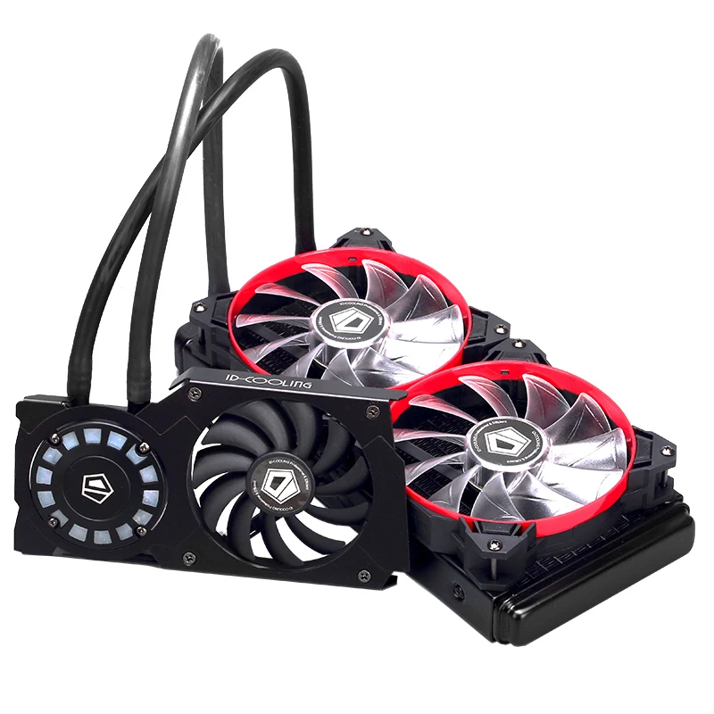 ID-cooling Frostflow 240VGA Светодиодная лампа комета cream stream интегрированная графика