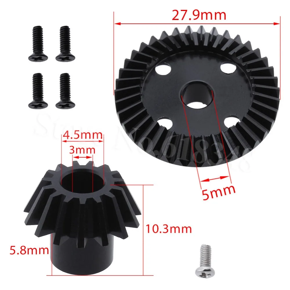 Металлический механизм дифференциальная Шестерня 38T & Diff коническая шестерня 15T