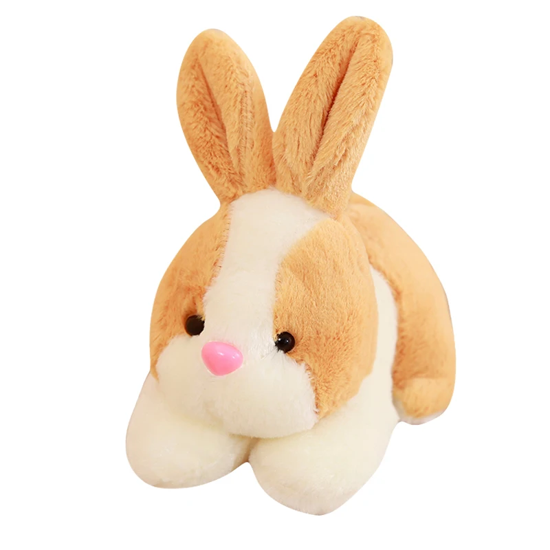 

plush rabbit toy stuffed lying rabbit lovely toy pillow