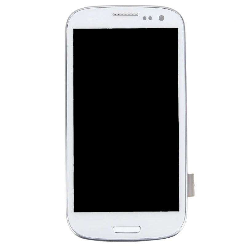 Для samsung Galaxy S III S3 i9300 i9301 i9305 i535 i747 Adjustabel яркий ЖК-дисплей Сенсорный экран с рамкой