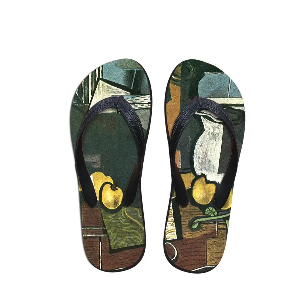 Шлепанцы мужские для улицы Нескользящие пляжные сандалии Повседневная