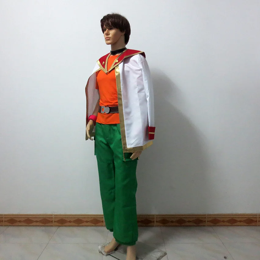 Новый высококачественный Yu-Gi-Oh! Arc-V Yuya Sakaki Косплей Костюм Полный комплект |