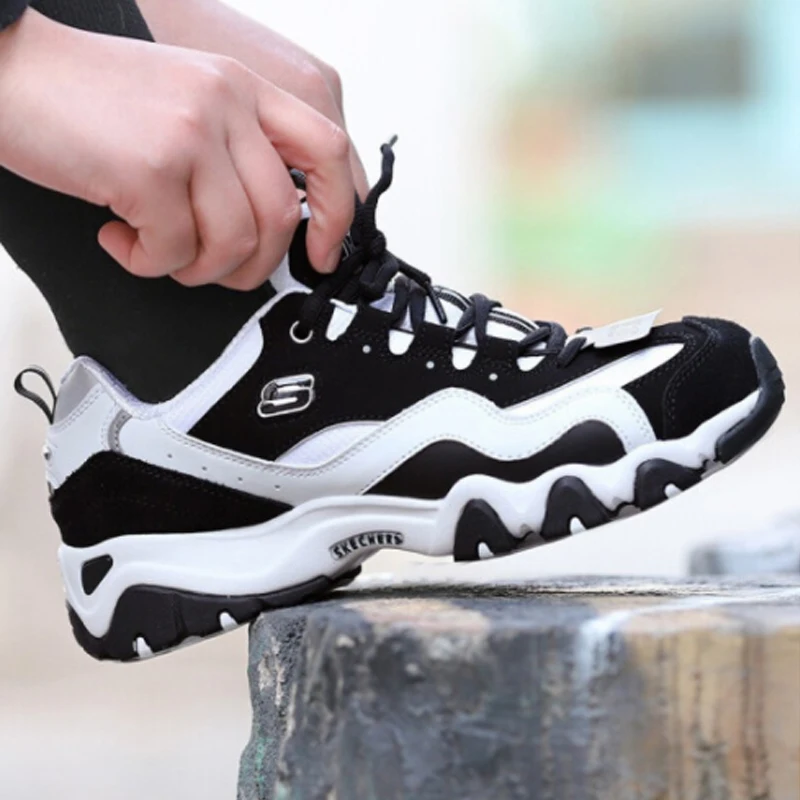 Skechers/Женская обувь D'lites удобная дышащая повседневная на платформе Роскошные