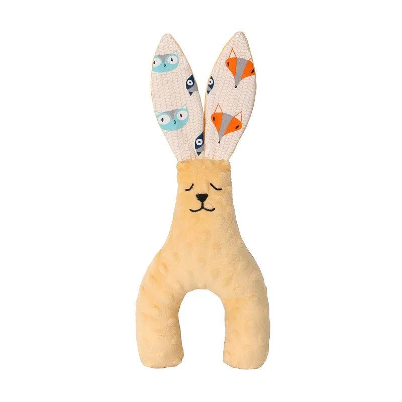 Apricot fox doll Детское одеяло для куклы; одеяло для новорожденных с героями мультфильмов; детская коляска; накидка для сна; Beanie; постельные принадлежности; одеяло для пеленания; детское банное полотенце - Цвет: Apricot fox doll