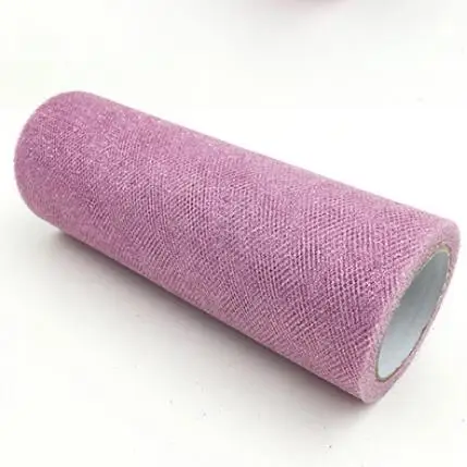 Pink purple 15 см, 10 ярдов, блестящая фатиновая юбка-пачка из органзы с блестками, вечерние юбки-пачки, аксессуары для свадьбы, дня рождения - Цвет: Pink purple