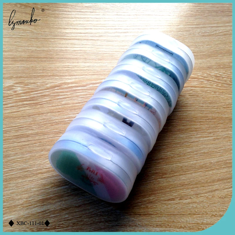 Lymouko 2pcs/Lot All Sorts of Design Patterns Portable Contact Lens Case with Mirror Mini Kit Holder Lenses Box for Women | Аксессуары