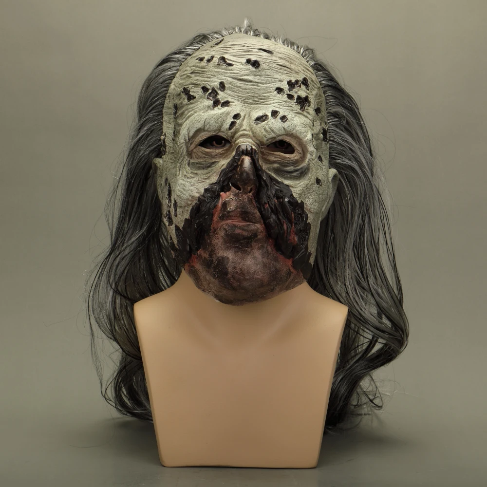 Маска зомби косплей The Walking Dead Whisperers бета-маска латексные страшные маски на Хэллоуин