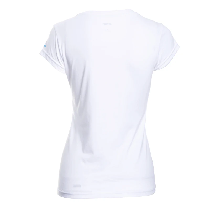 Li Ning женские рубашки для бадминтона дышащие легкие футболки соревнований Топ