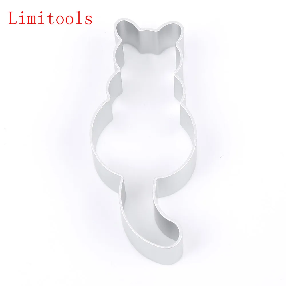 Limitools кошка Форма Алюминий форма для выпечки принадлежности помадка тортов DIY
