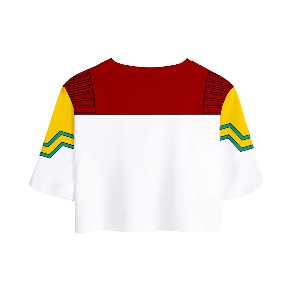Boku No Hero Academy My Hero Academy карнавальный костюм OCHACO URARAKA Todoroki Shoto Bakugou Katsuki топ+ короткие XS-XXL