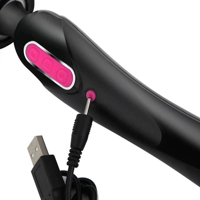 USB волшебная палочка мощный массажер для тела фаллоимитатор вибратор AV Вибраторы