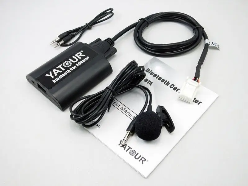 Автомобильный аудио Bluetooth AUX mp3 интерфейсы Yatour BTA для Тойота авенсис Камри Corolla