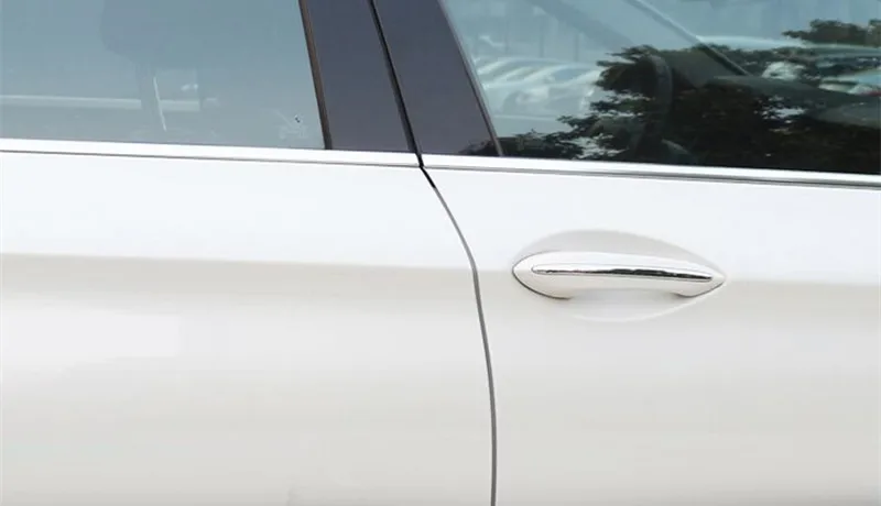 Наружная дверная ручка с блестками украшение 4 шт. для BMW 5 серии 5GT F10 F07 520 525 из