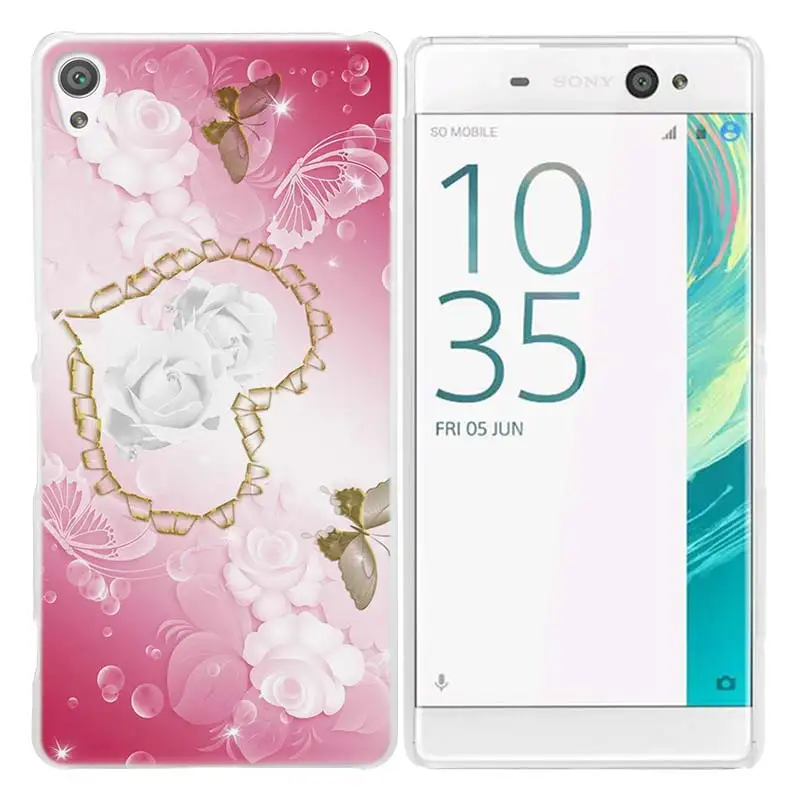 BiNFUL Прозрачный чехол для sony Xperia XA XA1 X XZ Z5 Z1 Z2 Z3 M4 Aqua M5 E4 E5 C4 C5 Compact Premium - Цвет: 08