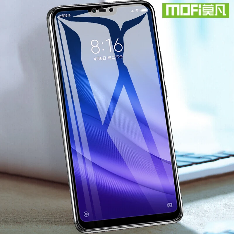 Mofi для Xiaomi Mi8 Lite Защита экрана закаленное стекло Mi 8 пленка 6D полное покрытие