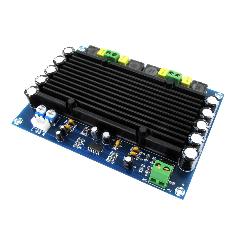 DC12-24V XH-M546 TPA3116D2 150 Вт * 2 двухканальная плата цифрового усилителя большой мощности