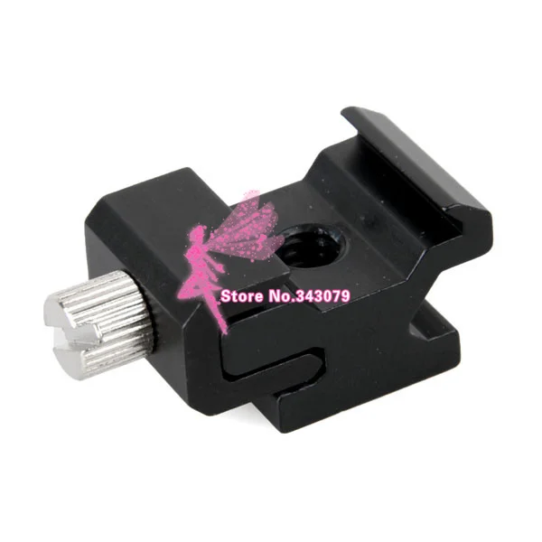 Новинка Speedlite Холодный башмак Горячий 1/4 винт для вспышки крепление-адаптер