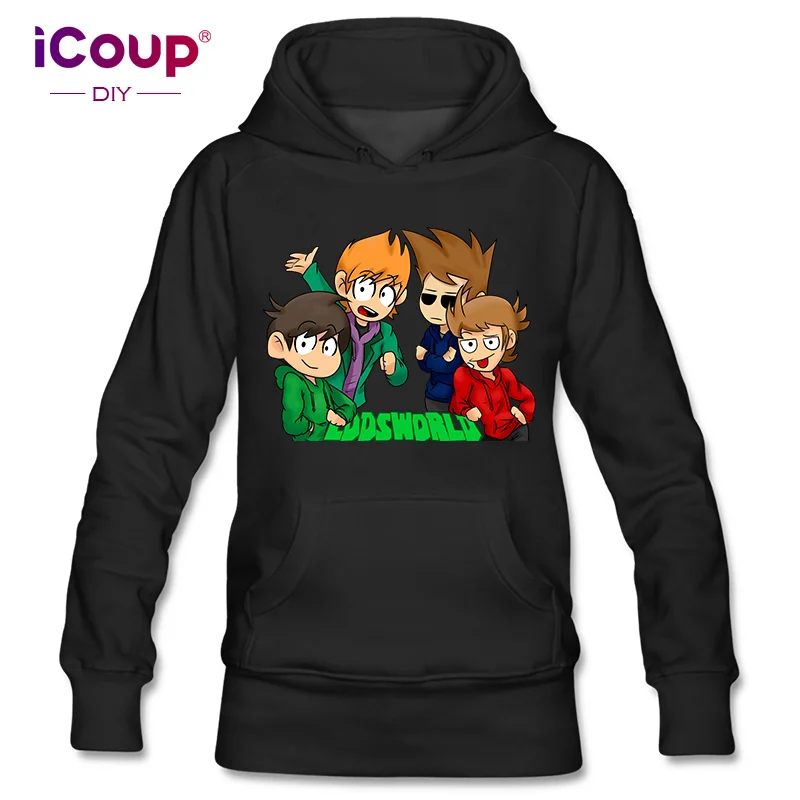 ICoup Женская толстовка Eddsworld EW хлопок