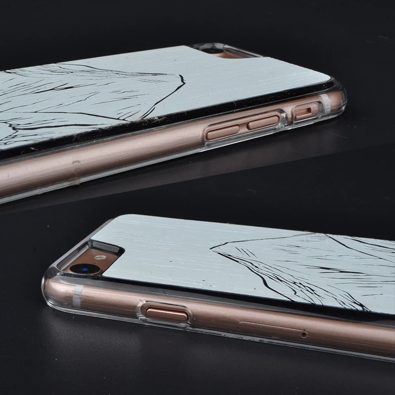 Чехол для телефона с креплением Qomalangma iPhone 6 S 7 8 Plus X натуральный пейзаж цветная