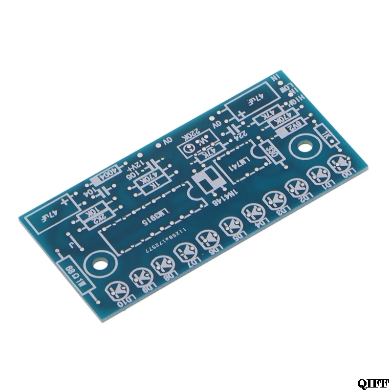 Прямая поставка и оптовая продажа LM3915 10 светодиодный индикатор уровня звука DIY VU