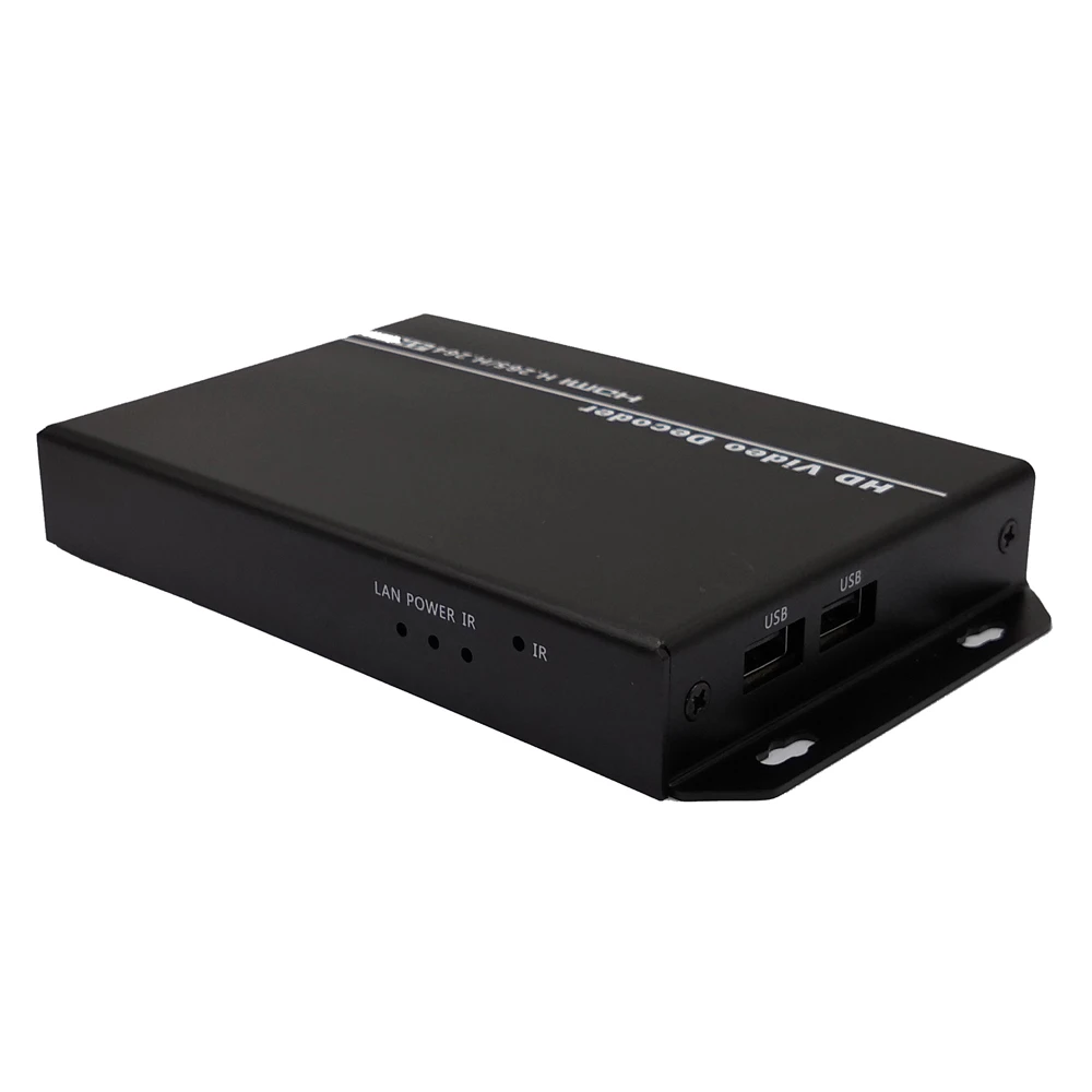 Видеодекодер ISEEVY H.265 H.264 4K декодер IPTV с выходом HDMI CVBS для декодирования сетевого