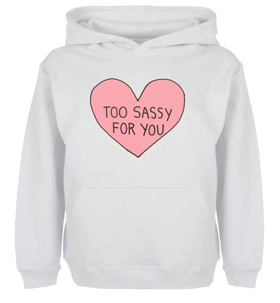 Новинка популярный розовый свитшот с надписью Love Too Sassy для вас дизайнерская