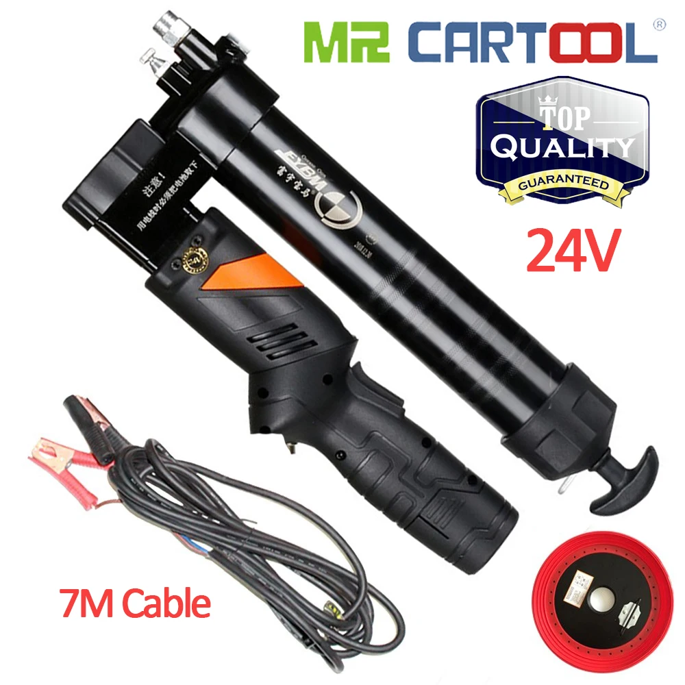 Mr Cartool Электрический смазочный пистолет 24 В ручной перезаряжаемый литиевый