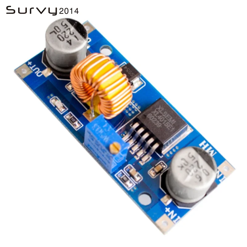 5A DC В CC CV литиевая батарея понижающая плата для зарядки светодиодный