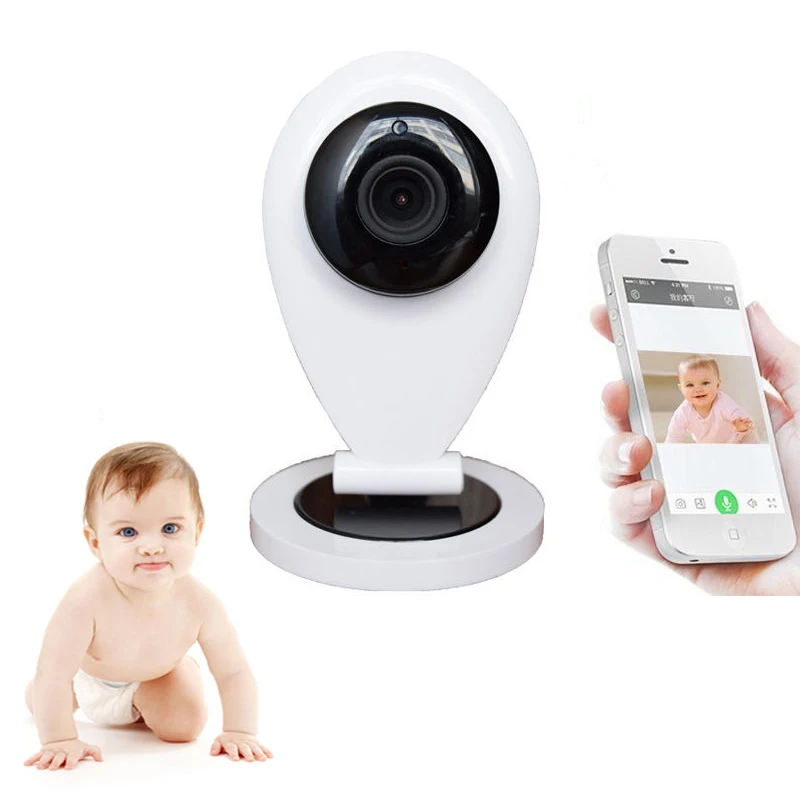 HD 720P беспроводной Wifi видео Детский Монитор ip камера электронная Няня няня с
