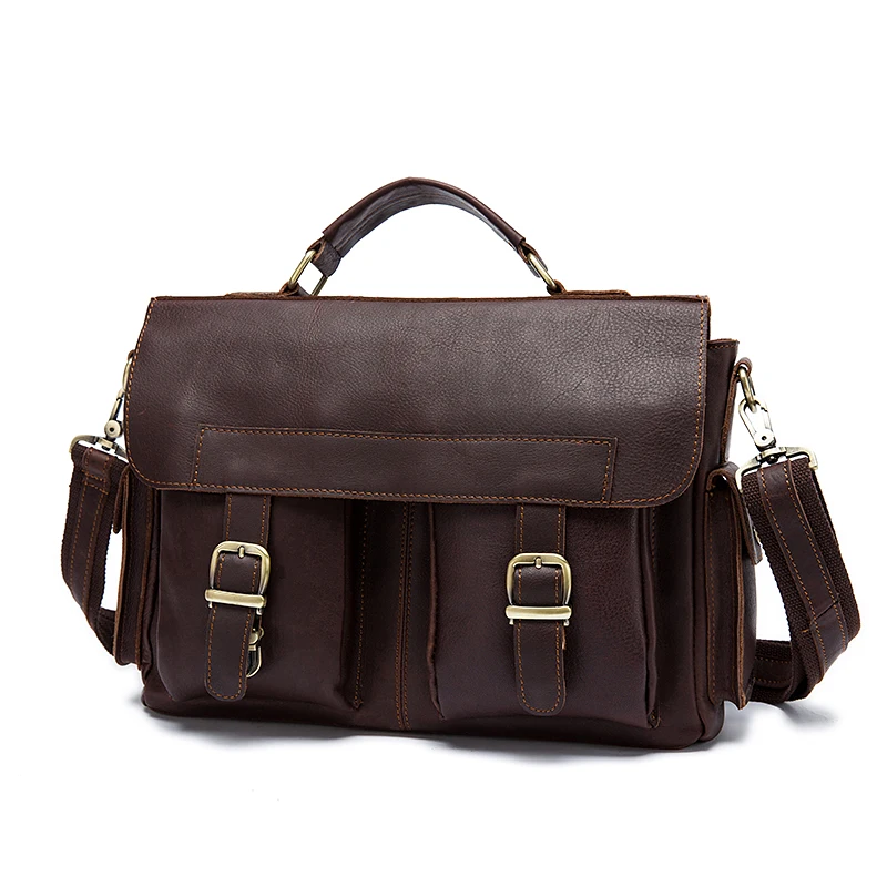 WESTAL сумка мужская натуральная кожа через плечо сумки мужские портфель мужской