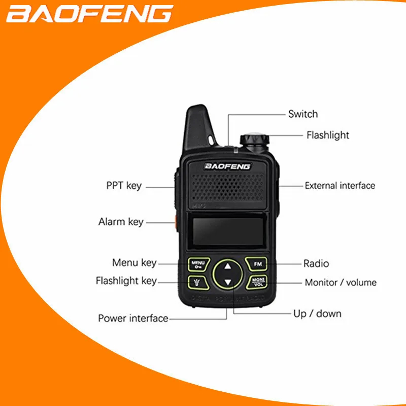 2 шт. портативные Наушники рация Ptt Baofeng|walkie talkie set|walkie talkieham hf transceiver |