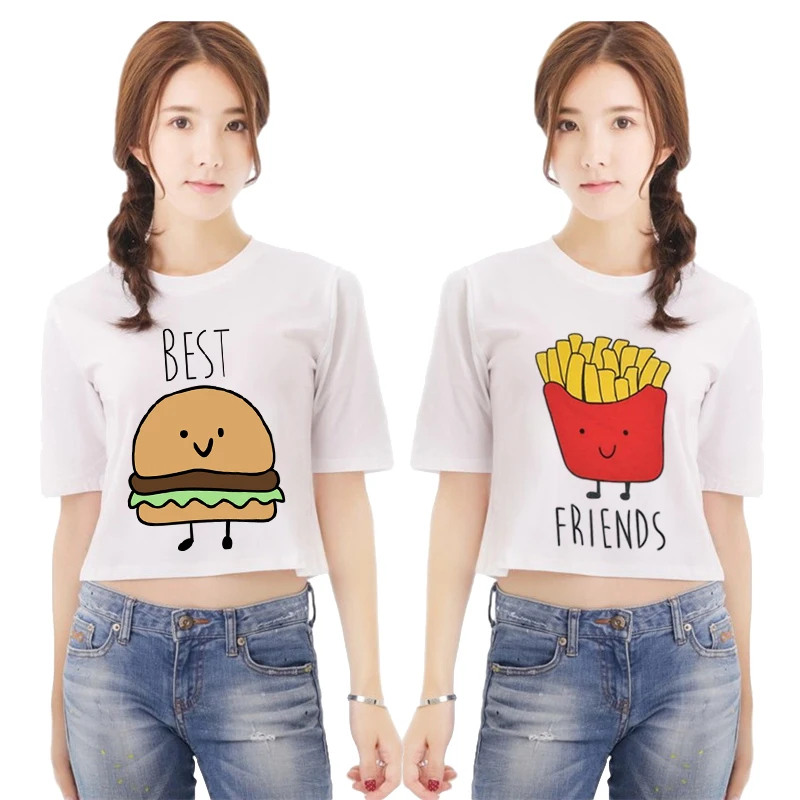 Женская футболка с круглым вырезом летняя короткими рукавами и принтом