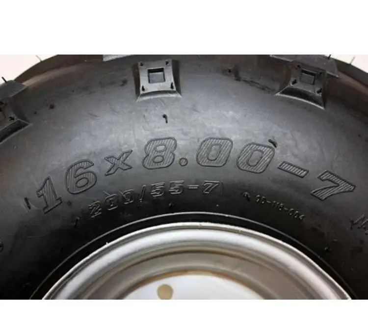 4 комплекта 16X8 7 дюймов шпильки обода колеса + шины 150cc 125cc Quad Dirt Bike ATV багги|tyre tire|buggy
