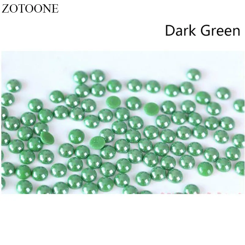 dark green1000PCS ZOTOONE 3 мм 1-2000 шт Стразы наклейки железный Дизайн ногтей исправление ювелирные изделия Одежда аппликатор камни Свадебный Блестящий Декор DIY - Цвет: dark green1000PCS