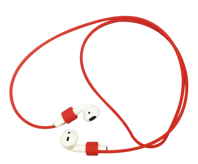 Силиконовый Шнур для наушников с защитой от потери iphone X 8 7 AirPods беспроводные