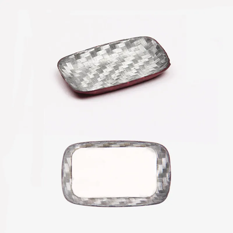 SRXTZM новая наклейка из углеродного волокна кнопка включения и остановки