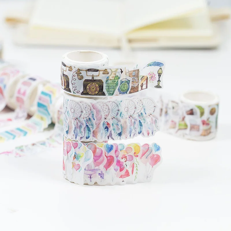 DIY Kawaii хрустальные лесные продукты японский маскирующий васи ленты милые