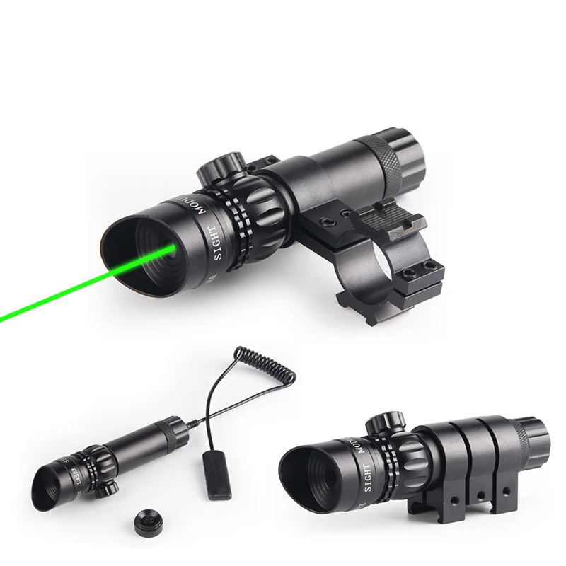 Зеленый лазерный прицел для Пистолеты с 20 мм ласточкин хвост крепление 8 Рисунок