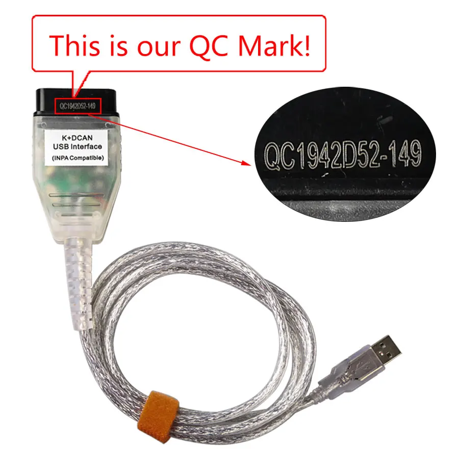 Лучшая цена для BMW DCAN USB Интерфейс полный диагностический сканер с FT232RL чип INPA K +
